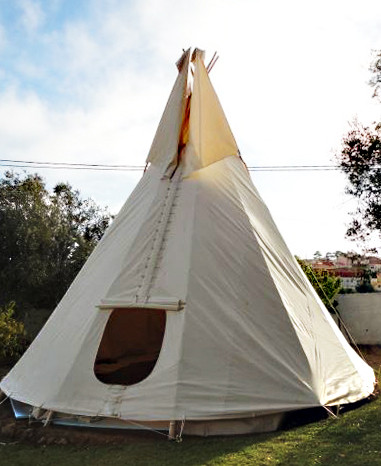 Réalisation MyTipi à Rouvenac